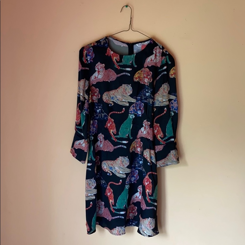 ZARA Basic Tiger Mini Dress